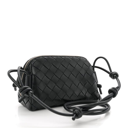 Bottega Veneta Nappa Intrecciato Concert Pouch Black 3 of 10