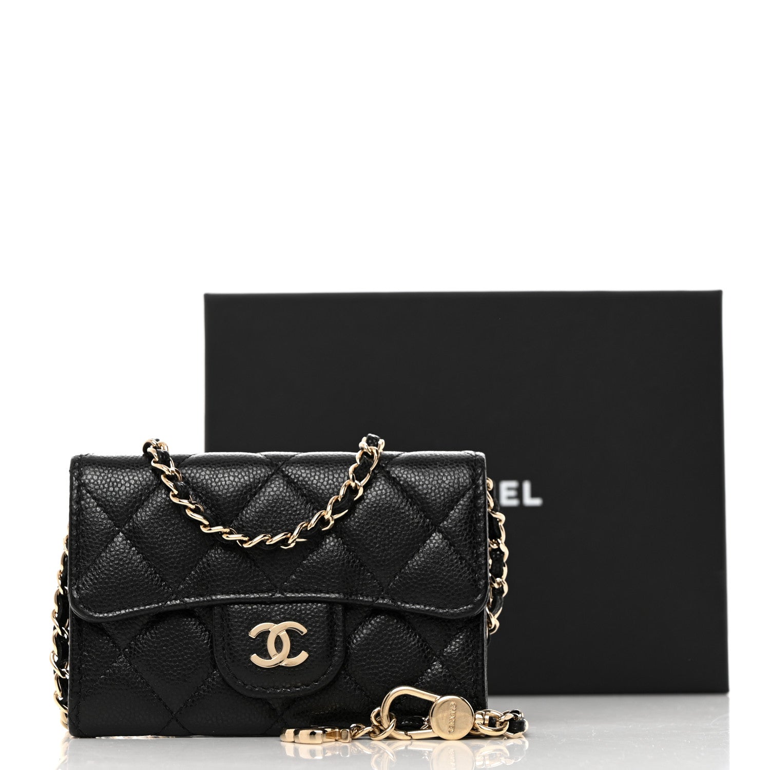 Chanel Caviar Quilted Belt Bag Black 11 of 11