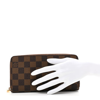 Louis Vuitton Damier Ebene Zippy Wallet 2 of 7