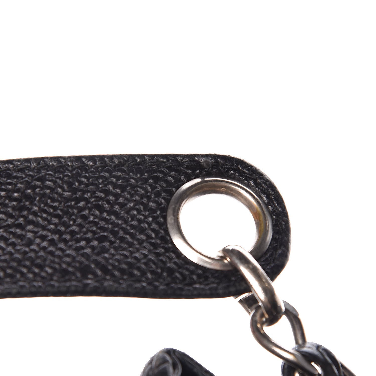 Chanel Caviar Drawstring Shoulder Bag Black 13 of 20