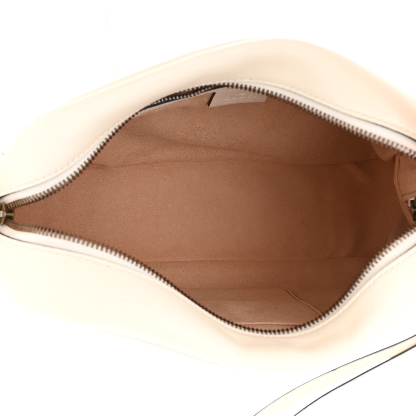 Calfskin Matelasse Medium GG Marmont Chain Shoulder Bag Mystic White