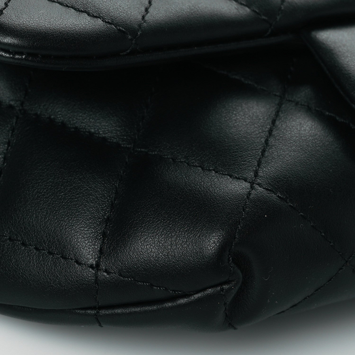 Chanel Calfskin Quilted CC Uniform Flap Belt Bag Black 10 of 11