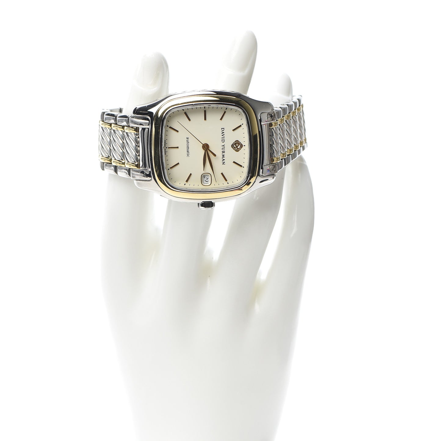 Stainless Steel 18K Yellow Gold 35mm Thoroughbred Automatic Watch
