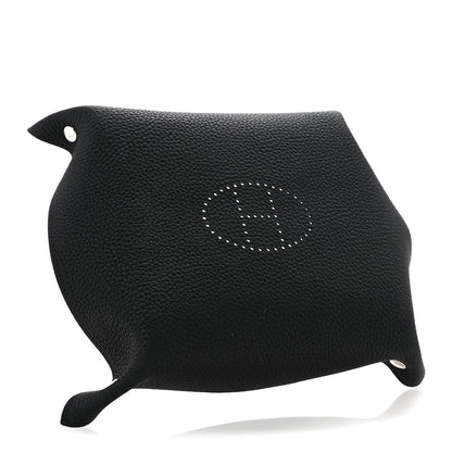 Hermes Taurillon Clemence Mises et Relances Change Tray Black 3 of 8