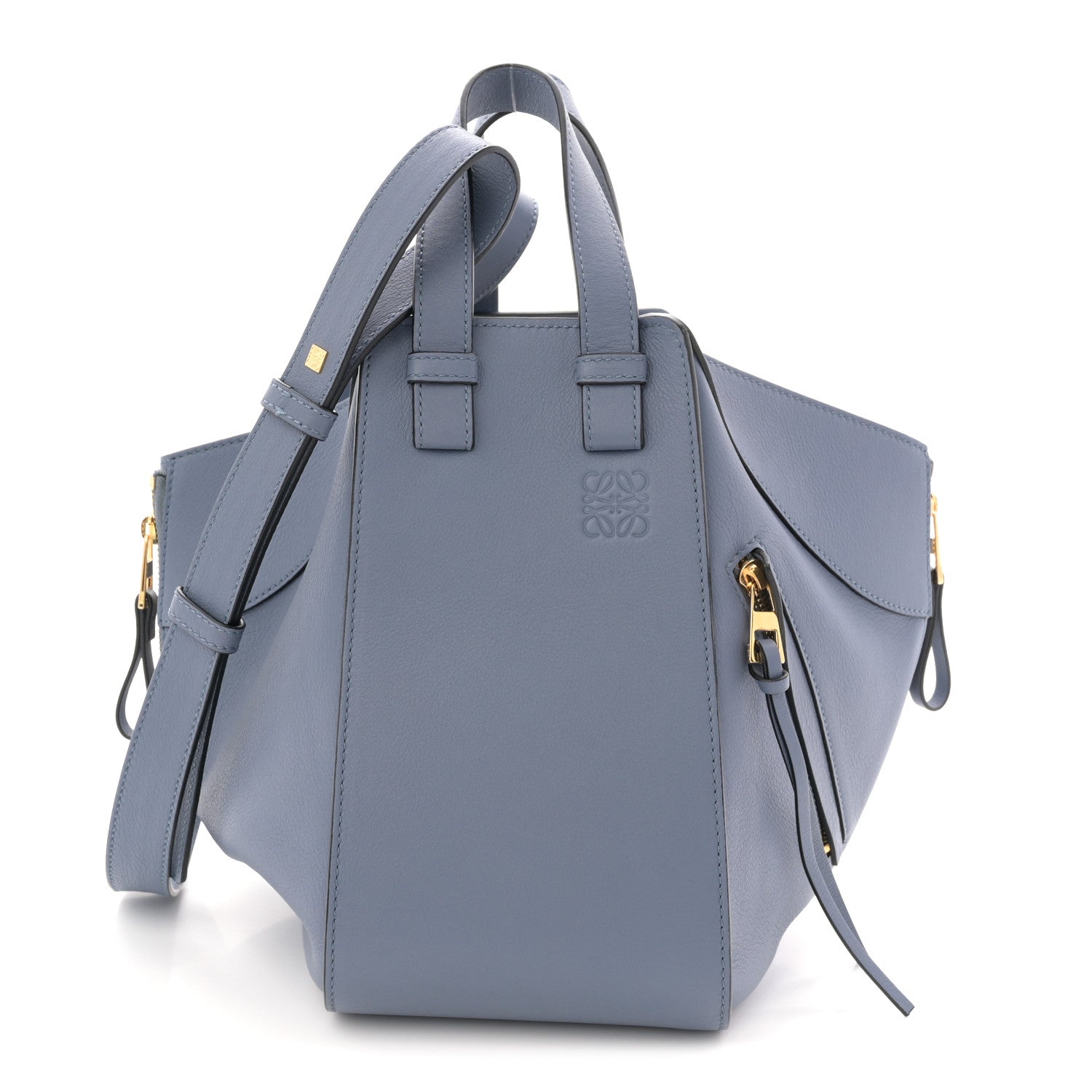 Loewe Calfskin Small Hammock Shoulder Bag Atlantic 1823186