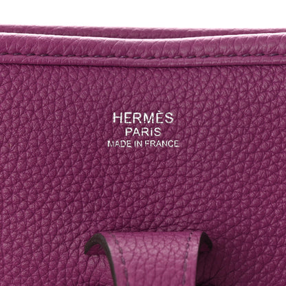 Hermes Taurillon Clemence Evelyne III PM Anemone 6 of 11