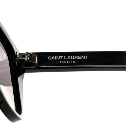 Saint Laurent Acetate SL1 Sunglasses Black 6 of 7