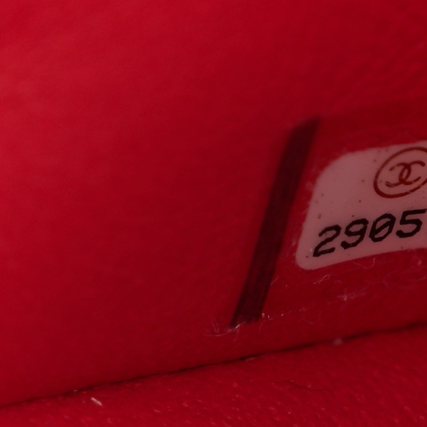 Caviar Quilted Small Double Flap Red