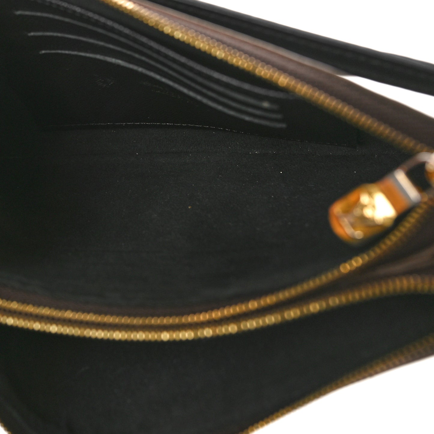 Reverse Monogram Giant Double Zip Pochette