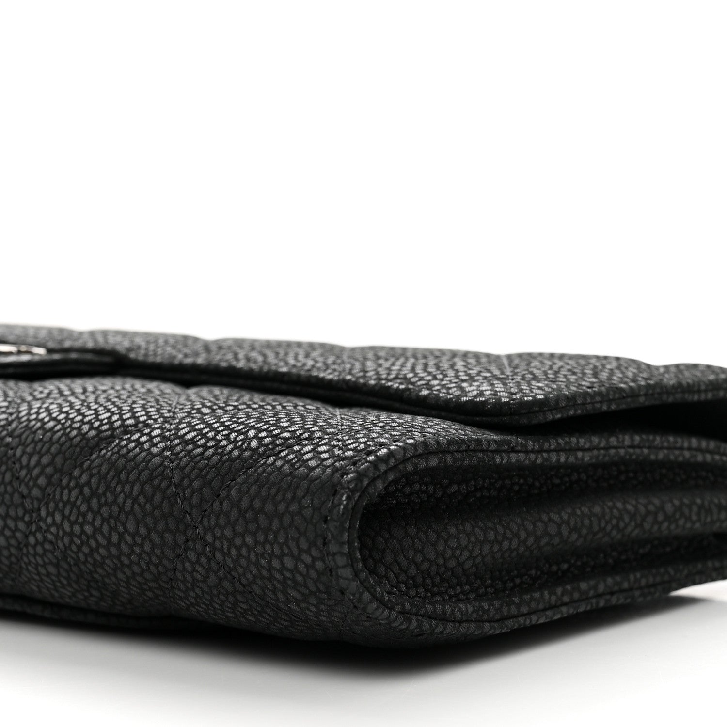 Chanel Caviar Quilted Travel Wallet Black 10 of 10