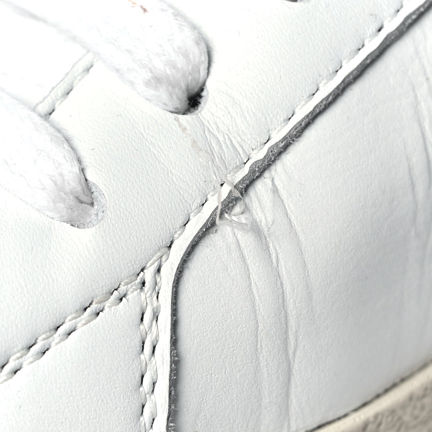 Saint Laurent Calfskin Embroidered Court Classic Sneakers 39 White Black 9 of 9