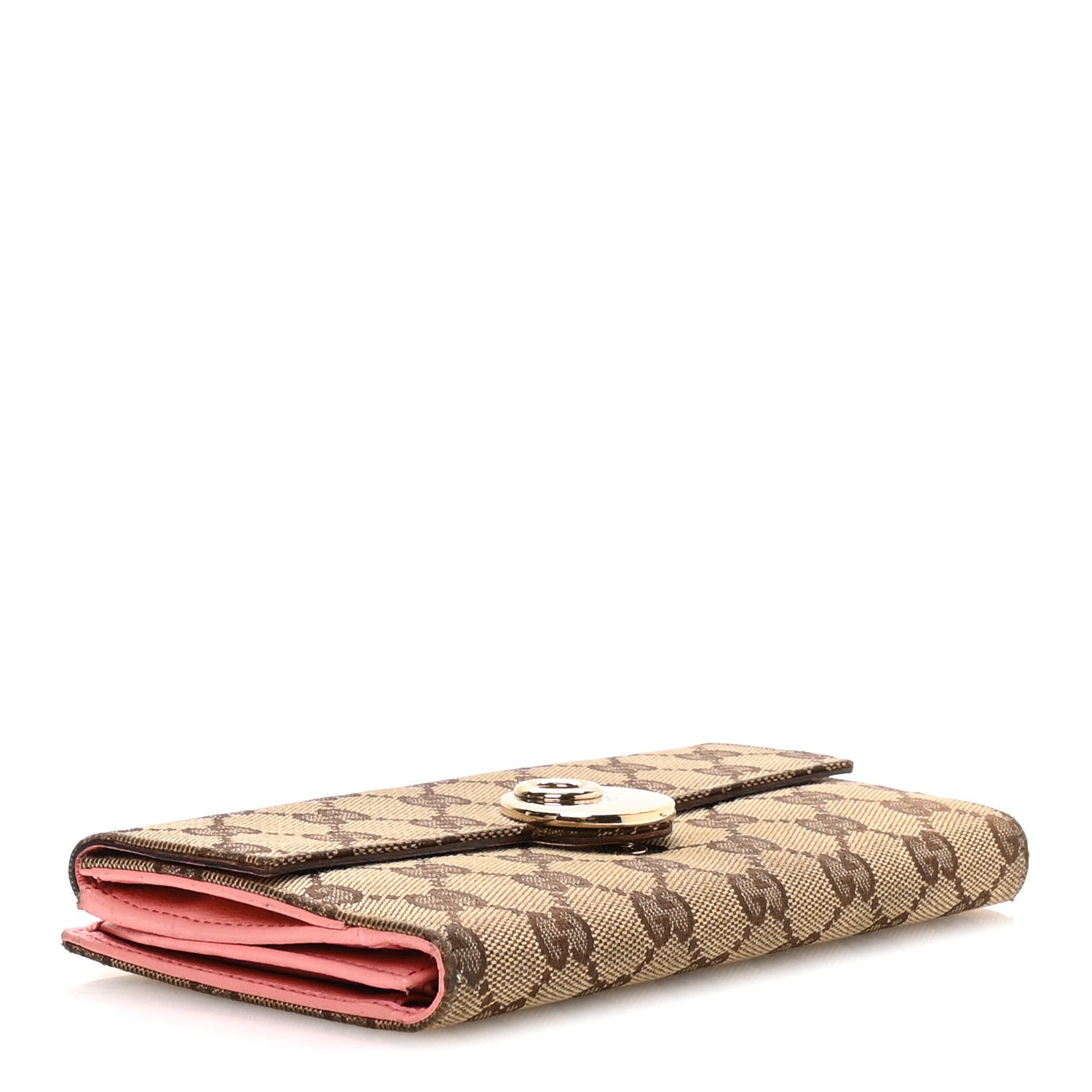 Gucci Monogram Eclipse Continental Wallet Pink 4 of 8