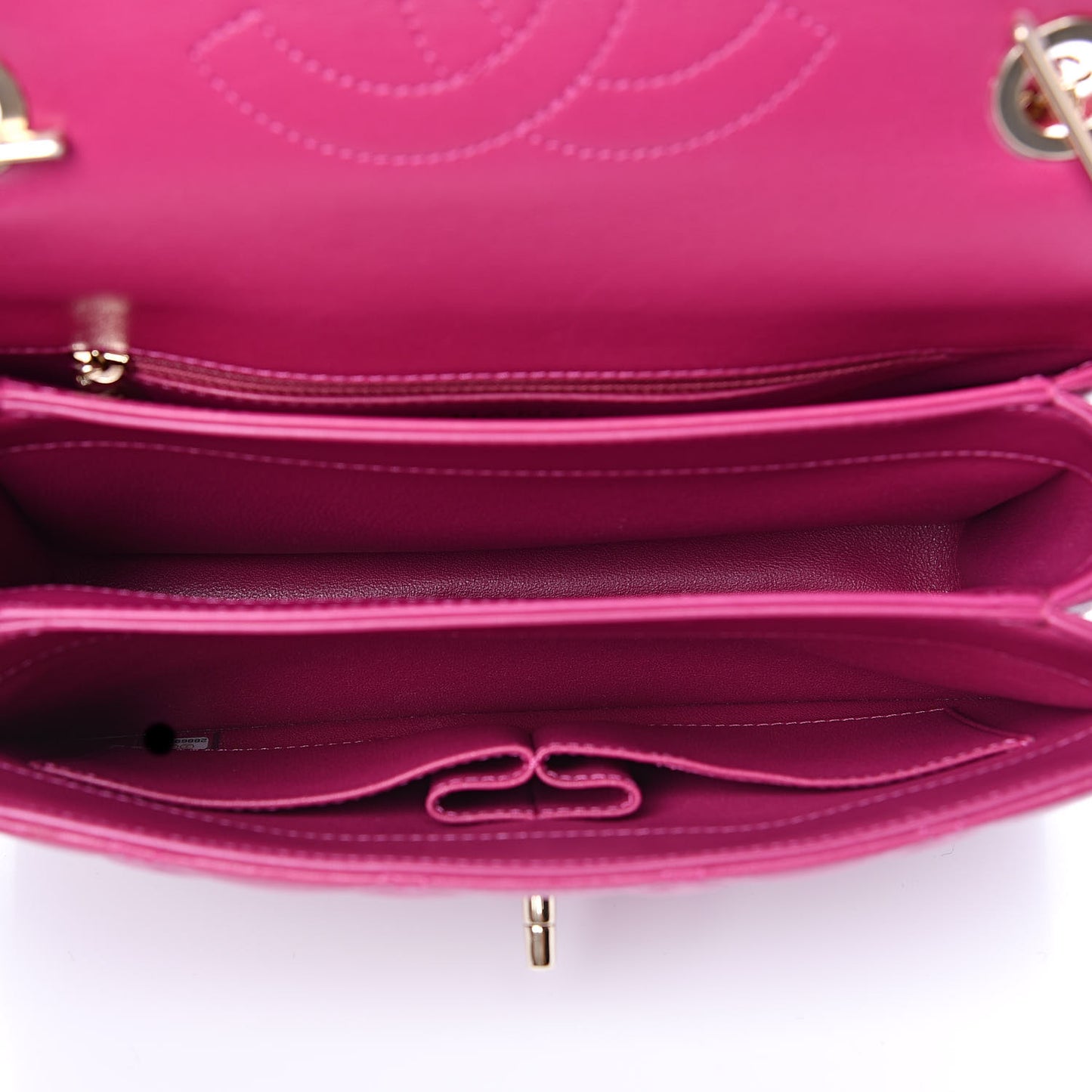 Lambskin Quilted Small Trendy CC Flap Dual Handle Bag Pink