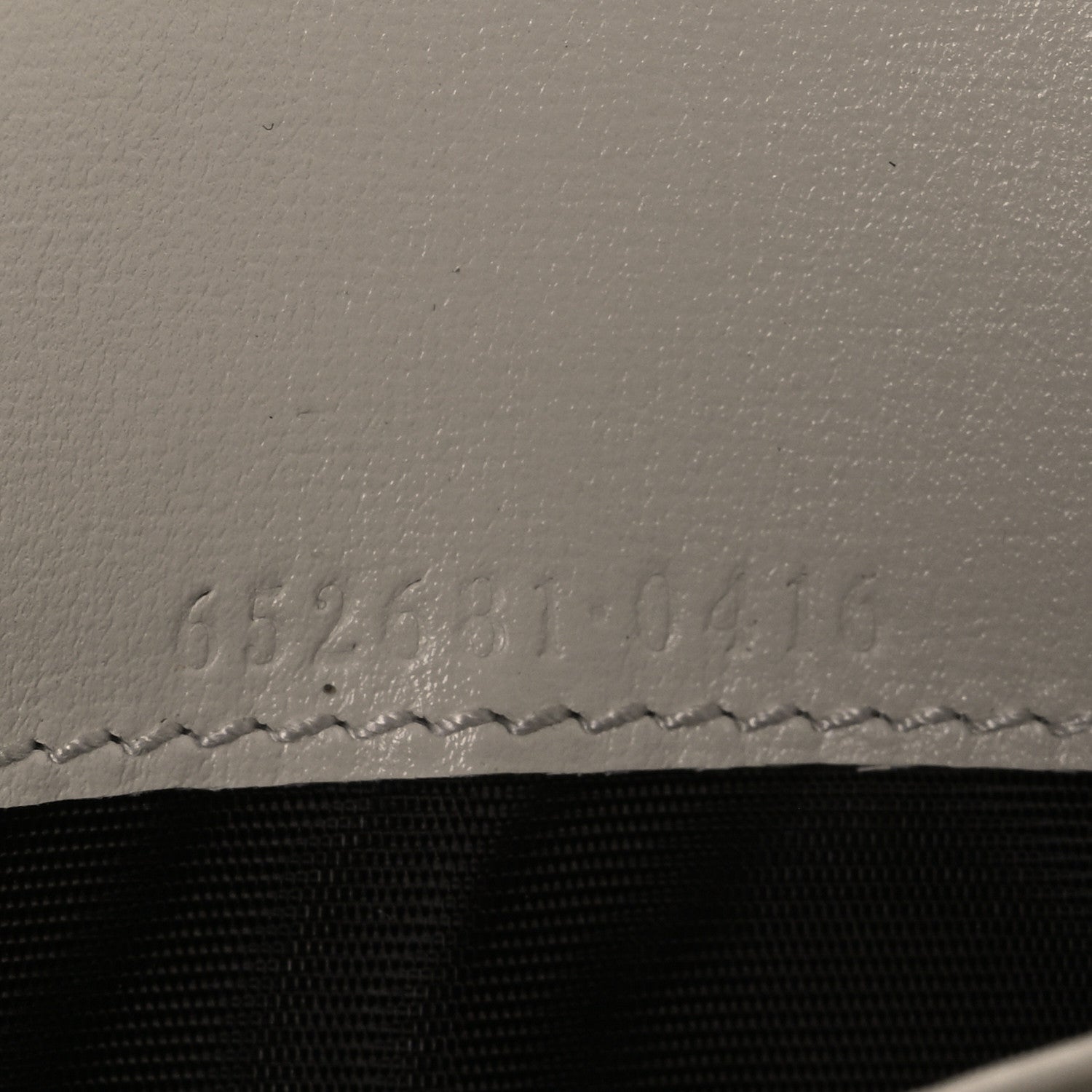 Gucci Calfskin Jackie 1961 Chain Wallet Mystic White 9 of 12