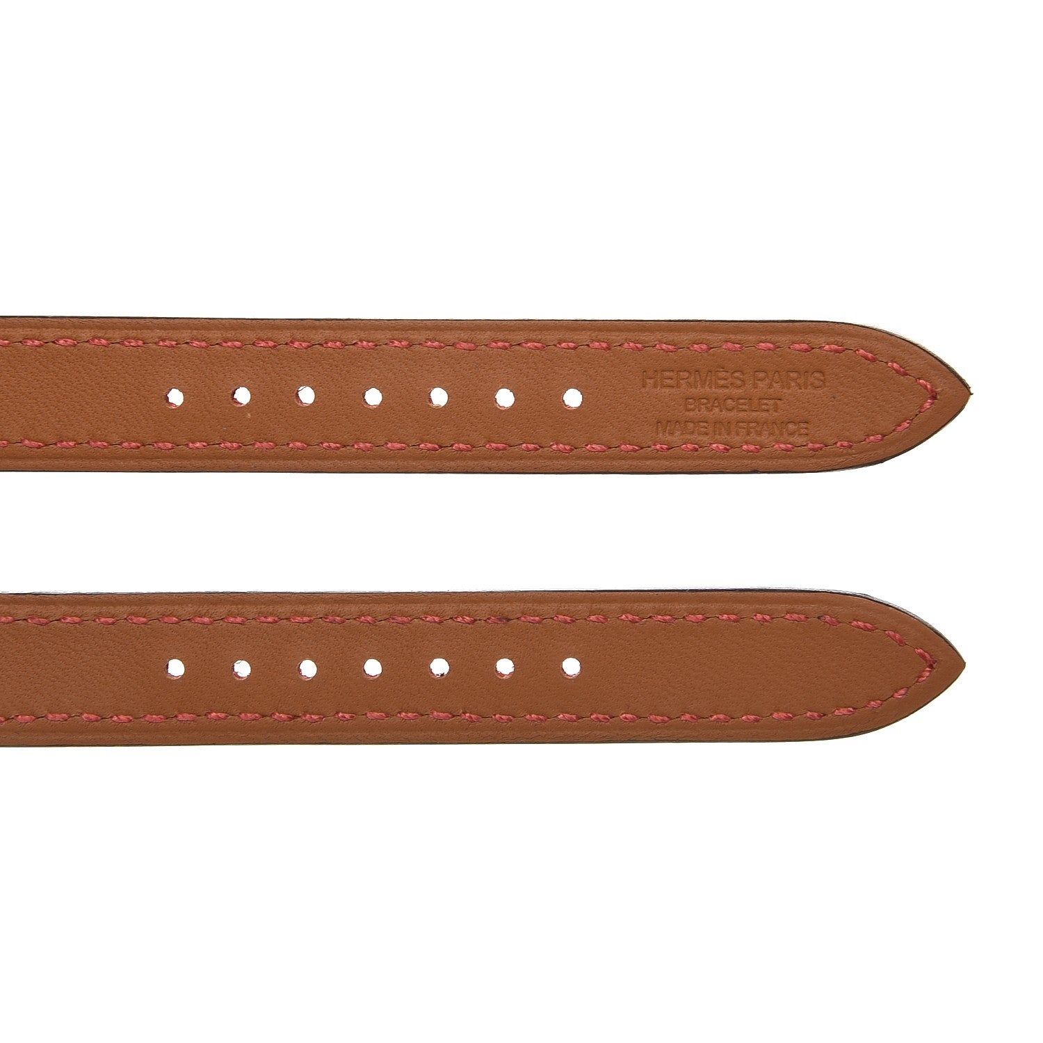Hermes Epsom 38mm Apple Watch Buckle Cuff Rose Jaipur 2 of 5