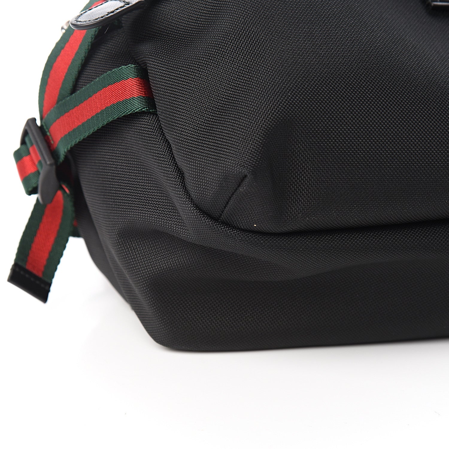 Gucci Techno Canvas Web Belt Bag Black 7 of 9