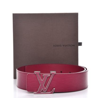 Louis Vuitton Epi LV Initiales Belt 75 30 Fuchsia 8 of 8