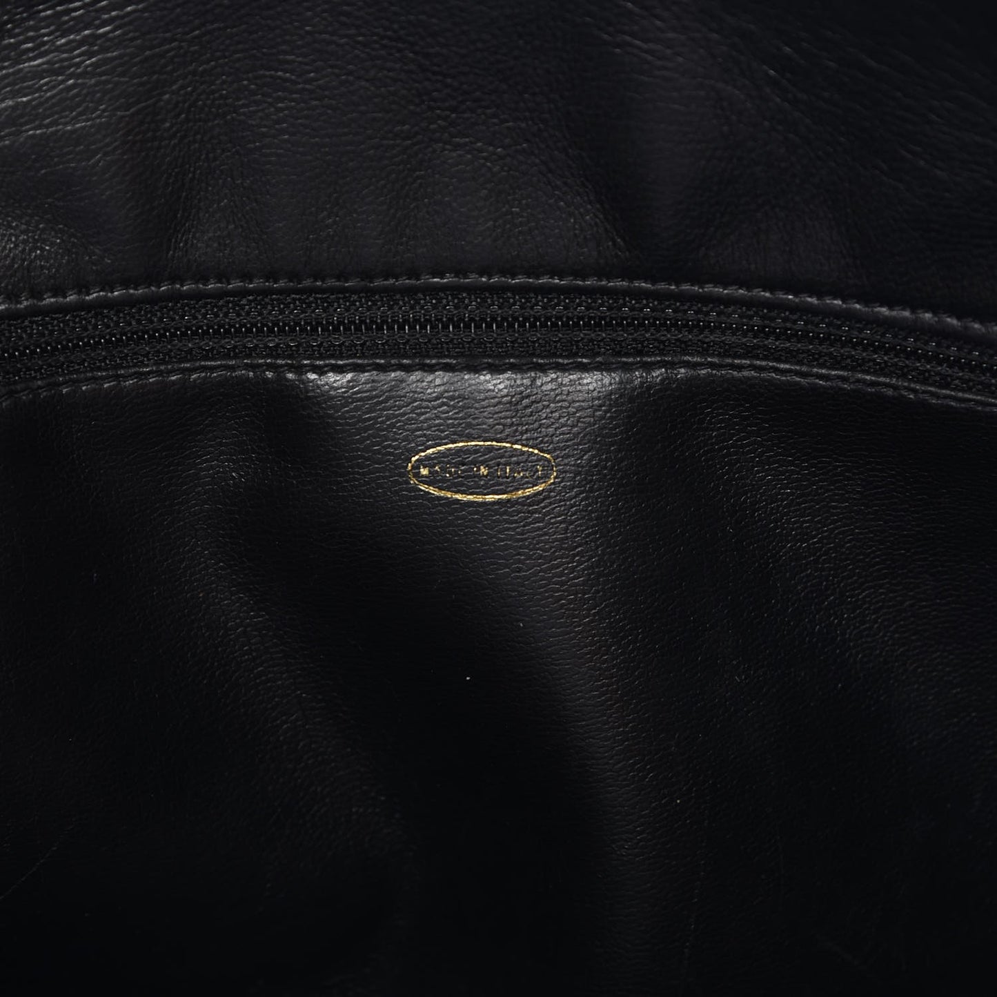 Lambskin Quilted Shopper Tote Black