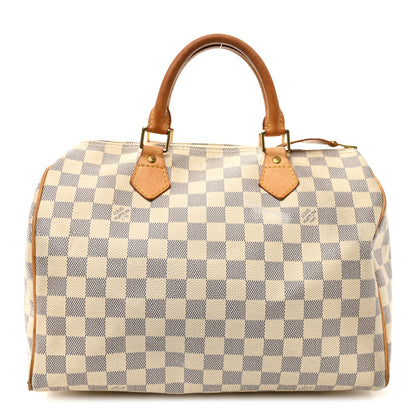 Louis Vuitton Damier Azur Speedy 30 1 of 12
