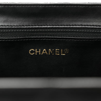 Chanel Calfskin Stitch Vanity Case Black 6 of 15