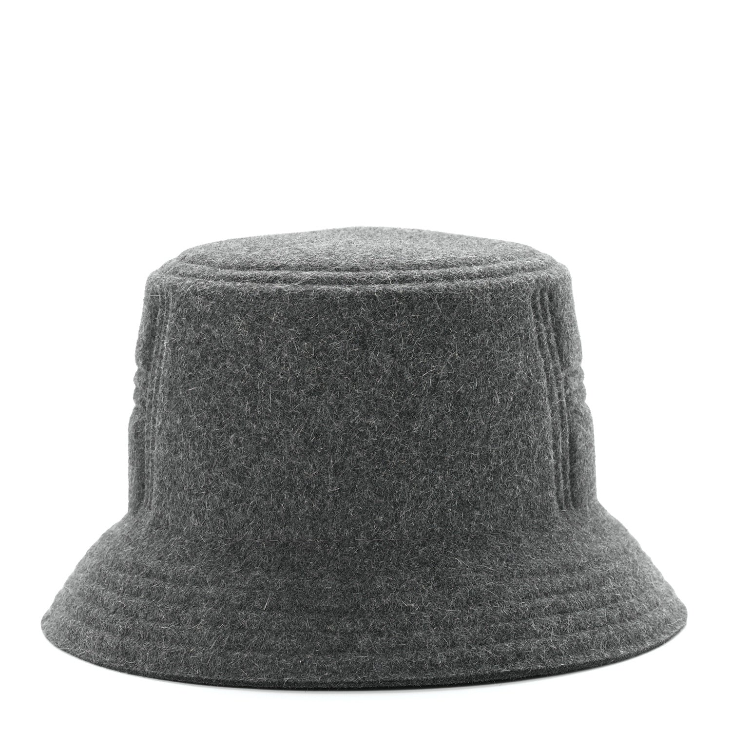 Hermes Rabbit Felt Dylan Hat 55 Charbon 5 of 8