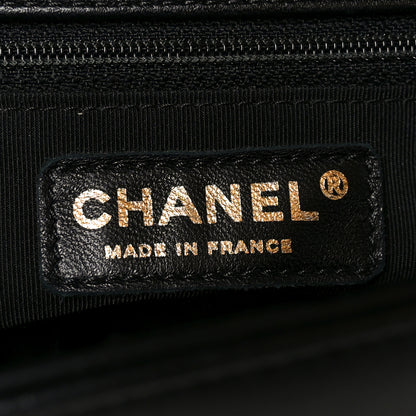 Chanel Lambskin Quilted New Medium Boy Flap Black 6 of 11