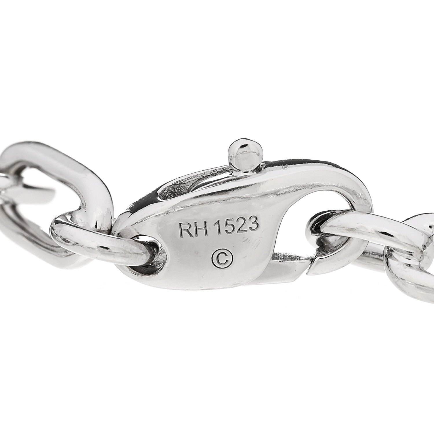 Cartier 18K White Gold Santos de Cartier Bracelet 4 of 4