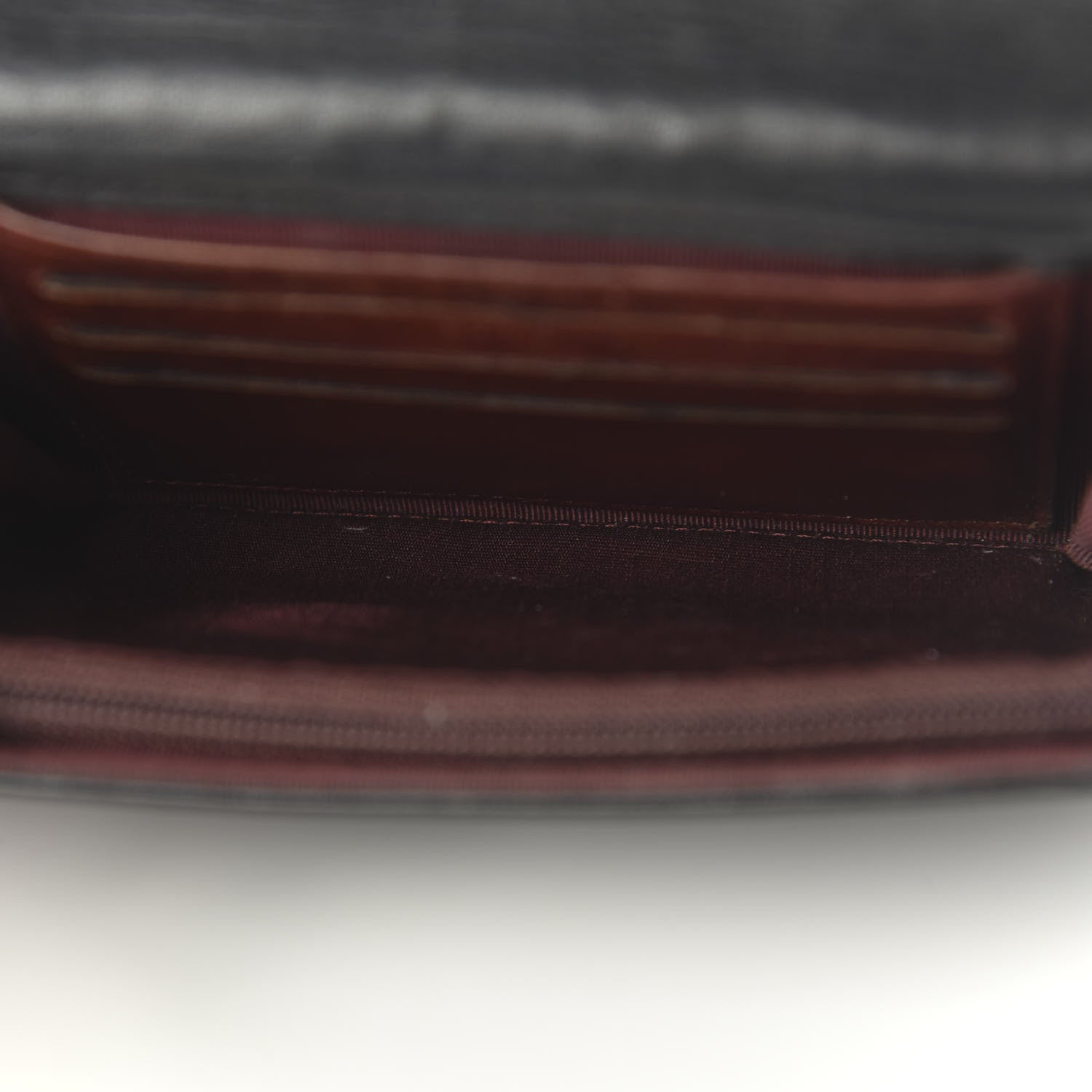 Chanel Lambskin Quilted Small Flap Wallet Black 5 of 10