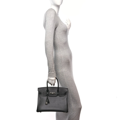 Hermes Epsom Birkin 30 Black 2 of 13