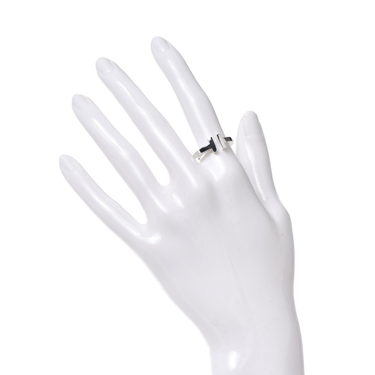 Sterling Silver T Square Ring 53 6.5