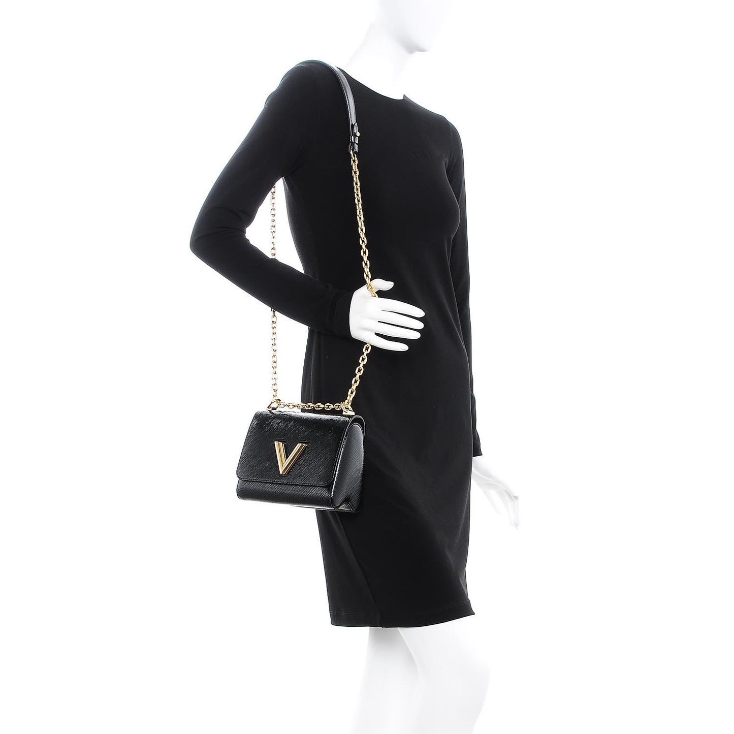 Electric Epi Twist Shoulder Bag PM Black