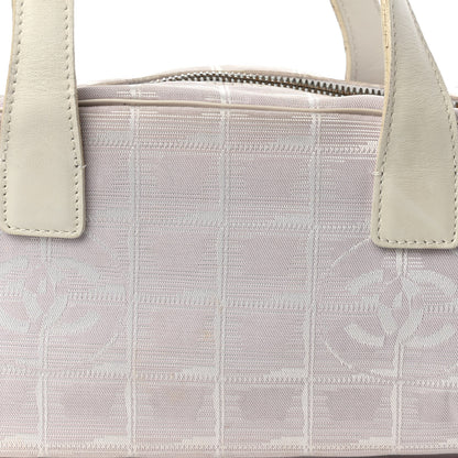 Chanel Nylon Travel Bowler White 8 of 16