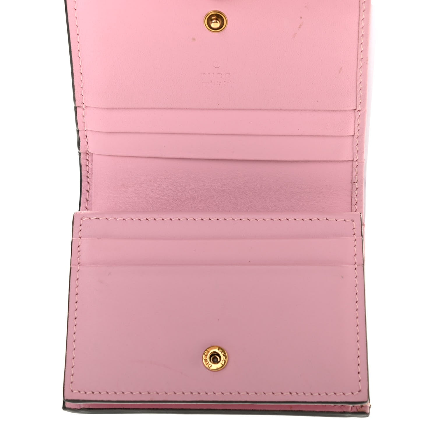 Gucci GG Supreme Monogram Strawberry Card Case 5 of 7