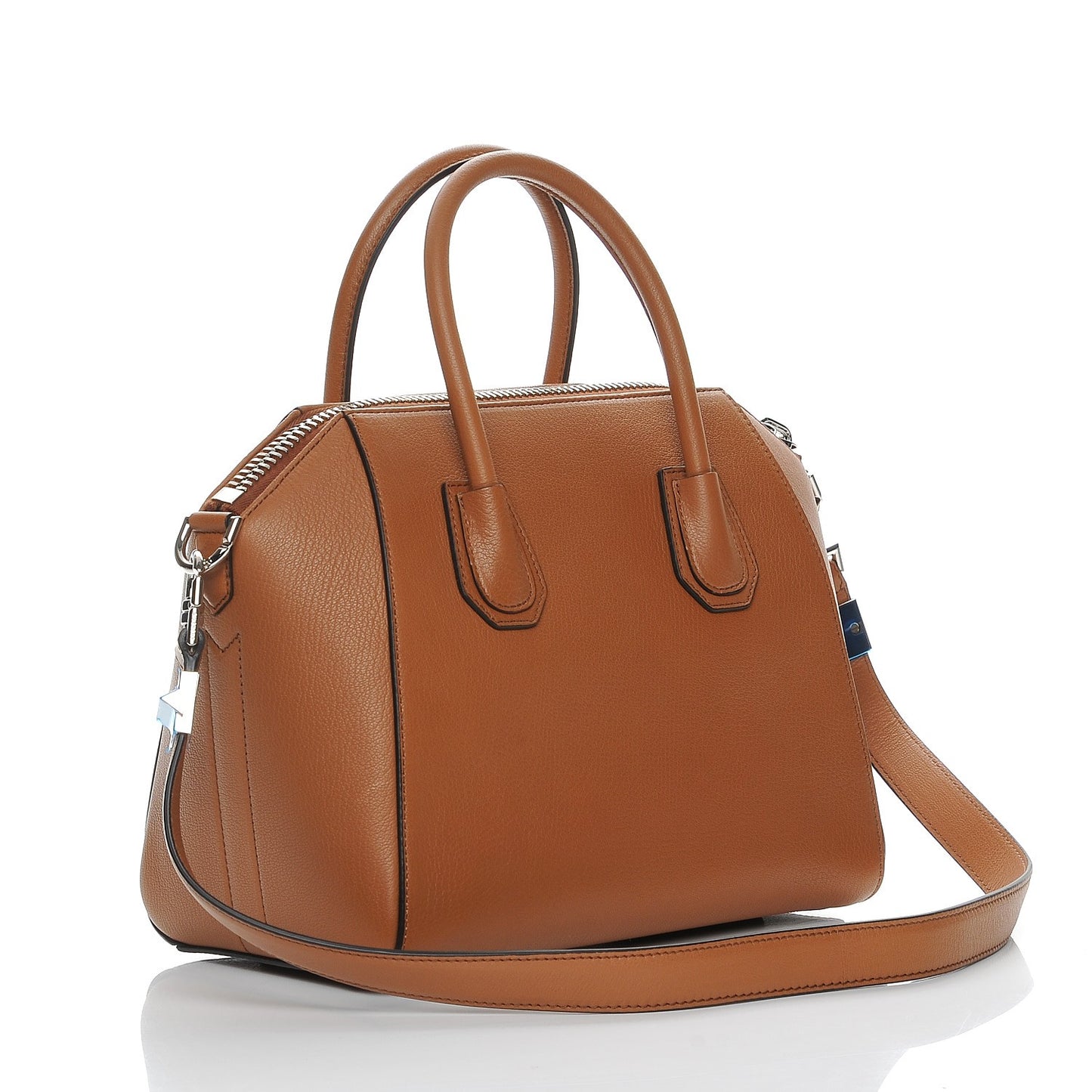Sugar Goatskin Small Antigona Caramel