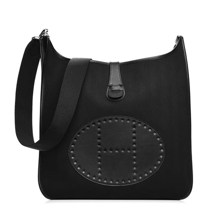 Hermes Toile Swift Evelyne TGM II Black 1 of 7