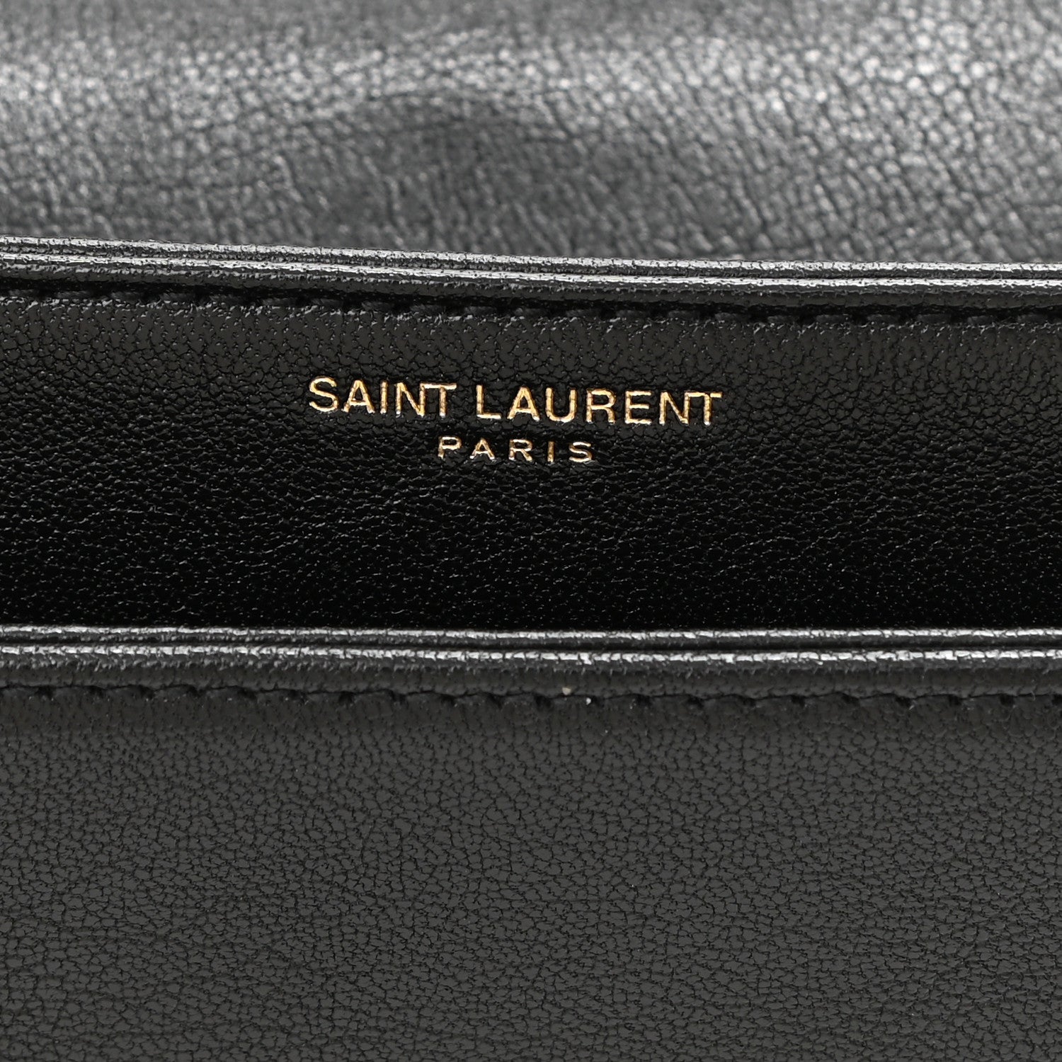 Saint Laurent Lambskin Quilted Mini Becky Chain Bag Black 6 of 12