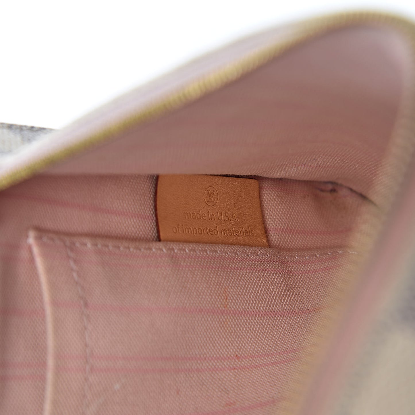 Damier Azur Neverfull MM GM Pochette Rose Ballerine