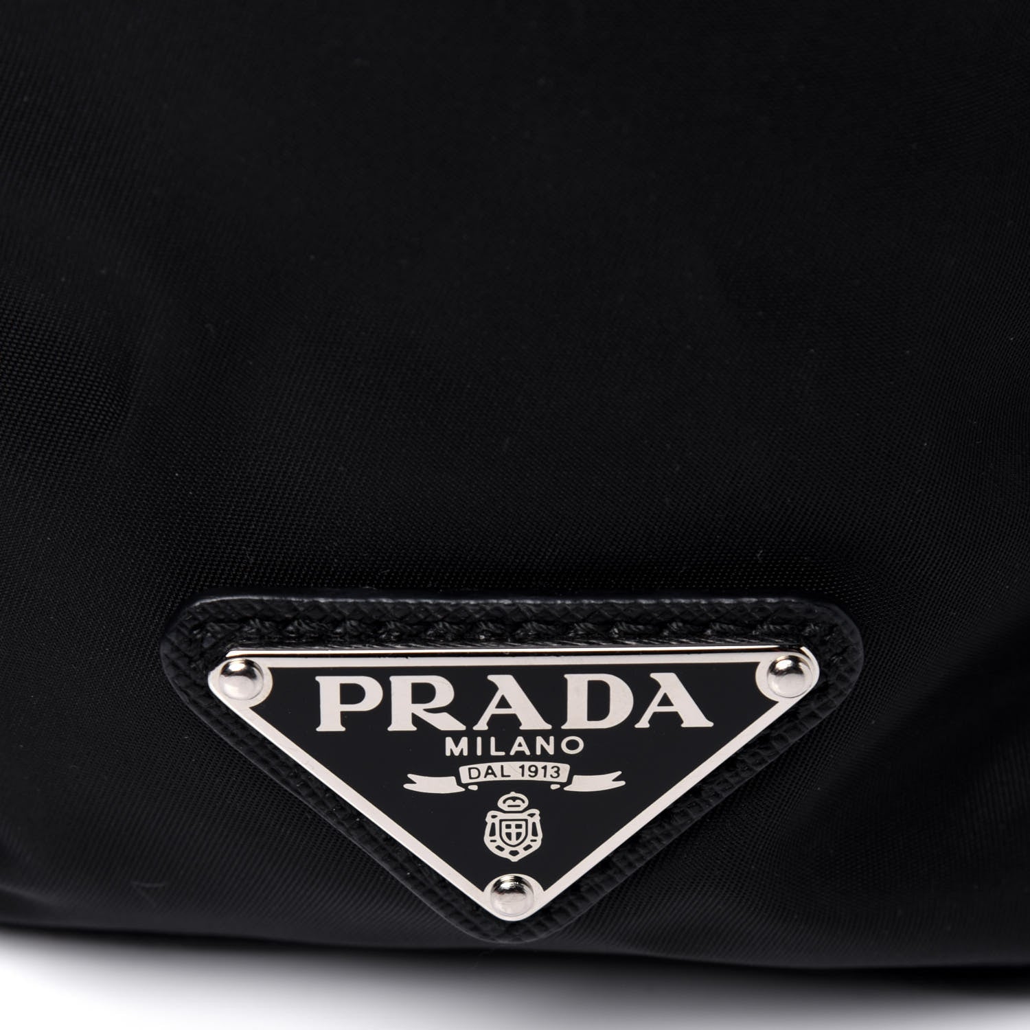Prada Nylon New Vela Studded Backpack Black 18 of 18