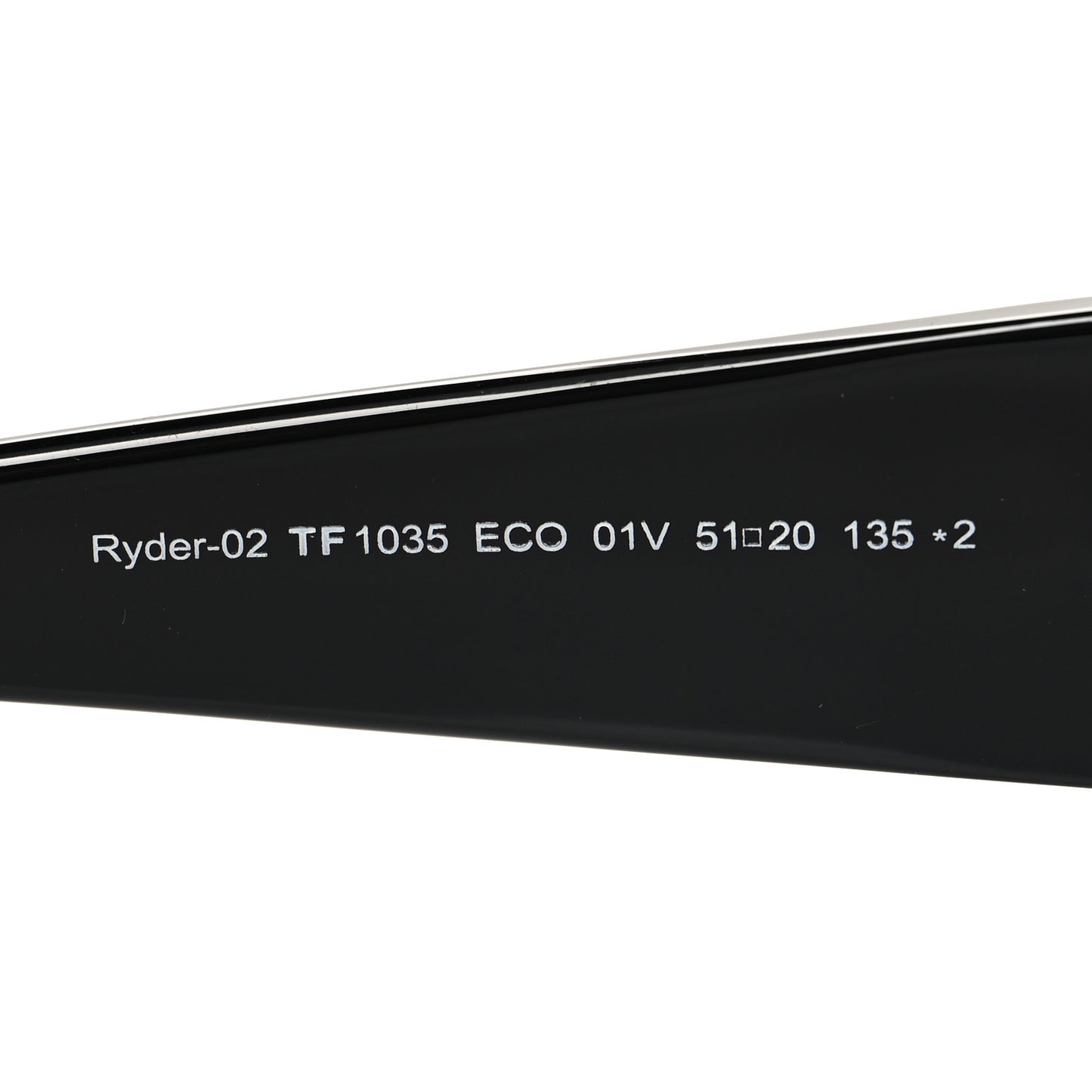 Acetate Square Ryder Sunglasses TF1035 Black