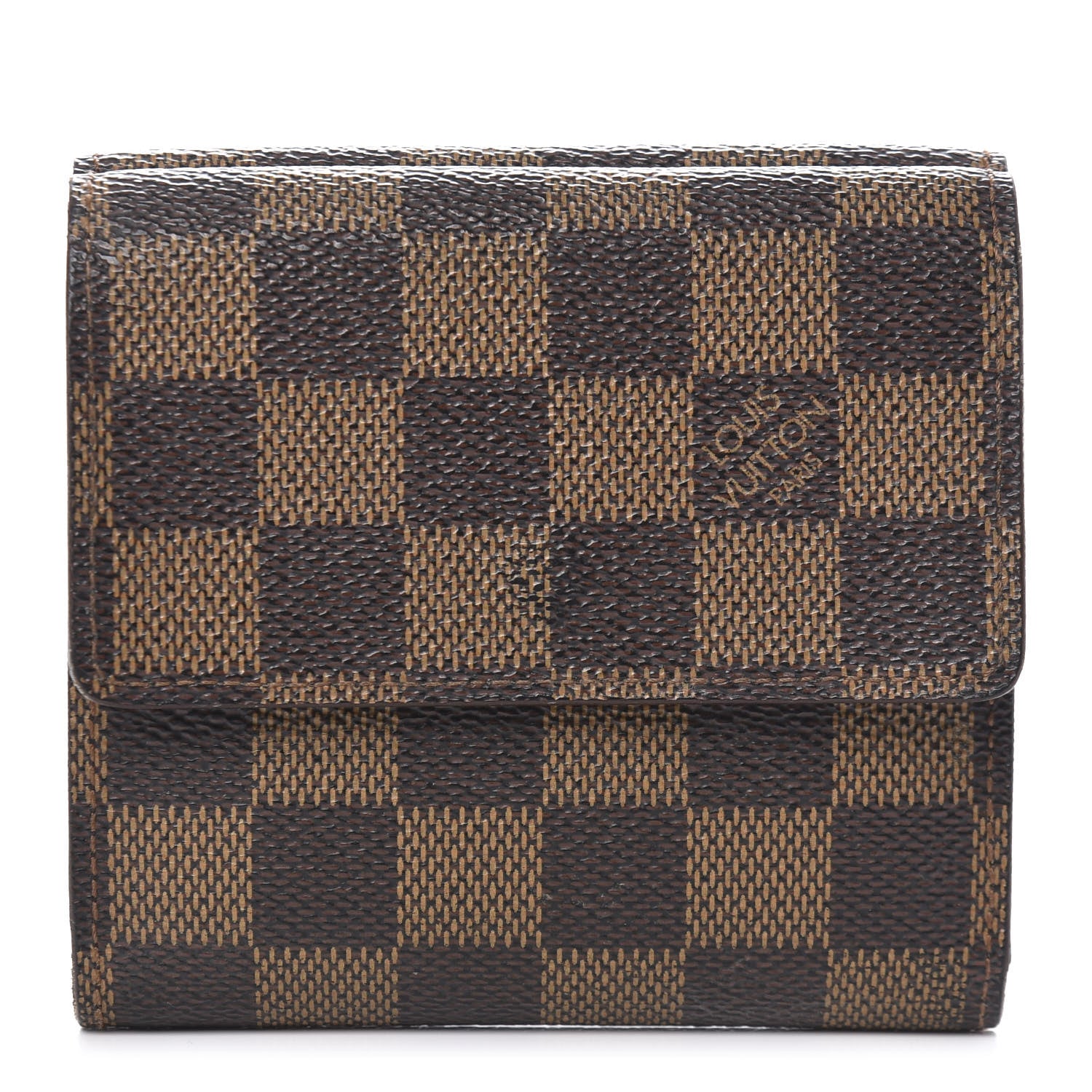 Louis Vuitton Damier Ebene Elise Wallet 1 of 8
