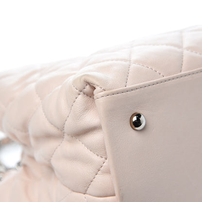 Chanel Lambskin Quilted Mini Chain Me Tote Light Beige 10 of 12