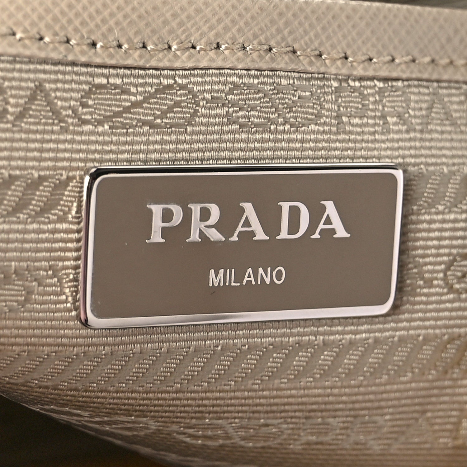 Prada Nylon Saffiano Medium Backpack Deserto 6 of 9