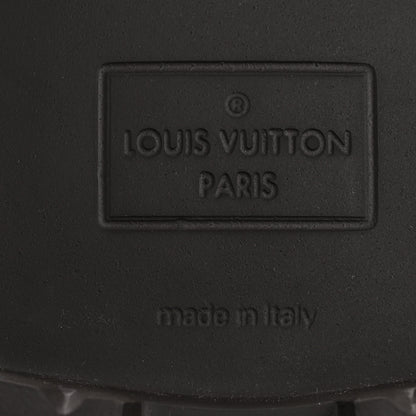 Louis Vuitton Damier Calfskin Embossed Mens Major Loafers 10 Brown 7 of 9