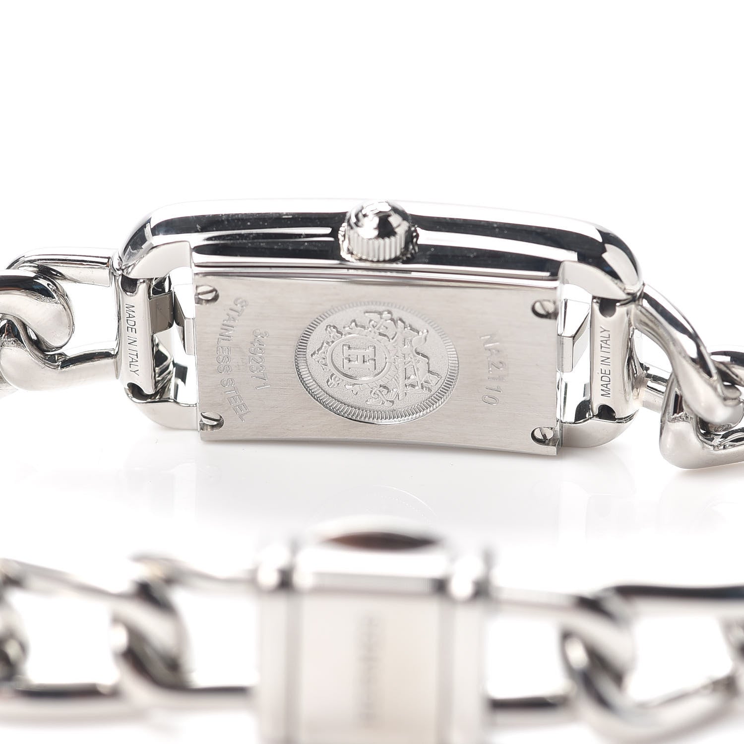 Hermes Stainless Steel 17mm Nantucket Quartz Watch 4 of 6