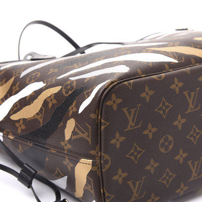 Louis Vuitton X LOL Monogram Neverfull MM Gold Silver 6 of 11