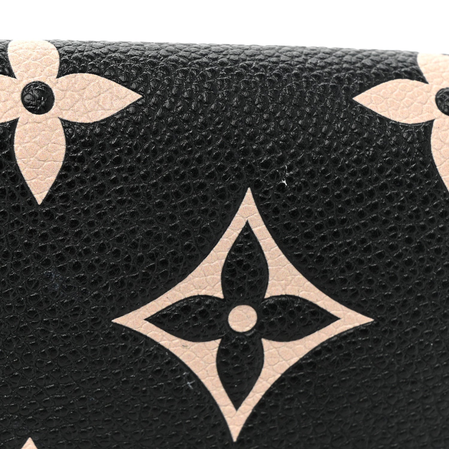 Louis Vuitton Empreinte Monogram Giant Felicie Pochette Black Beige 14 of 16