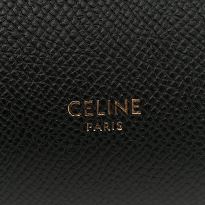 Celine Grained Calfskin Nano Belt Bag Black 6 of 9