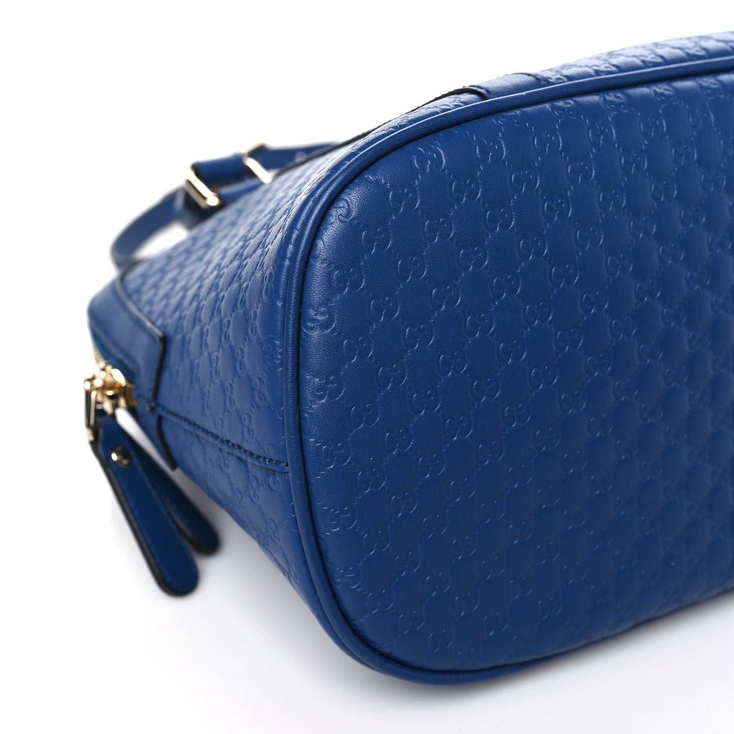 Soft Microguccissima Medium Dome Bag Caspian