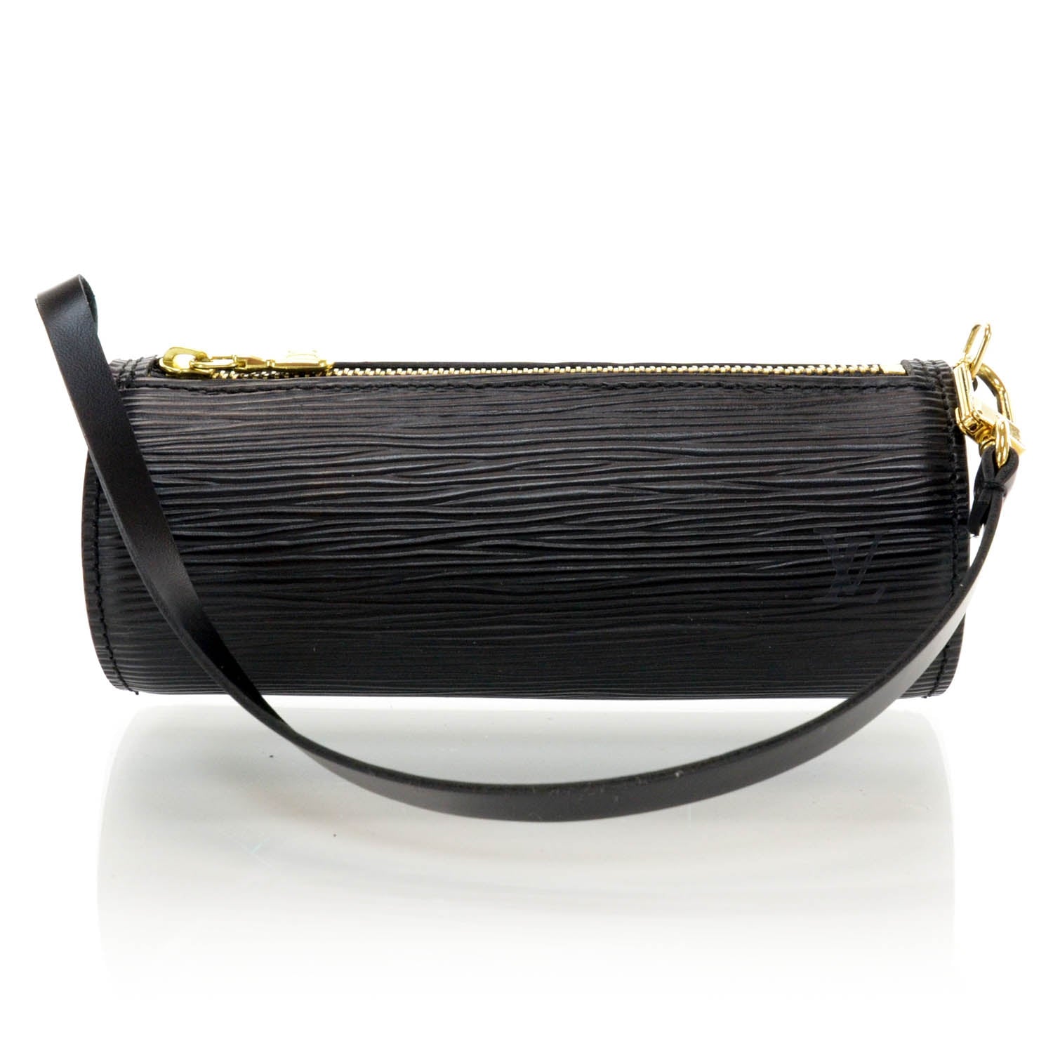 Louis Vuitton Epi Trousse Ronde Case Makeup Accessory Bag Black 1 of 6