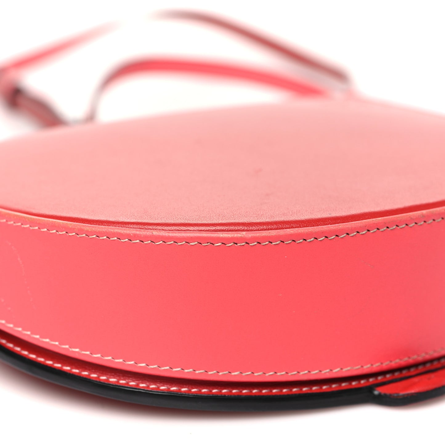 Soft Calfskin Heel Bag Pomodoro Poppy Pink